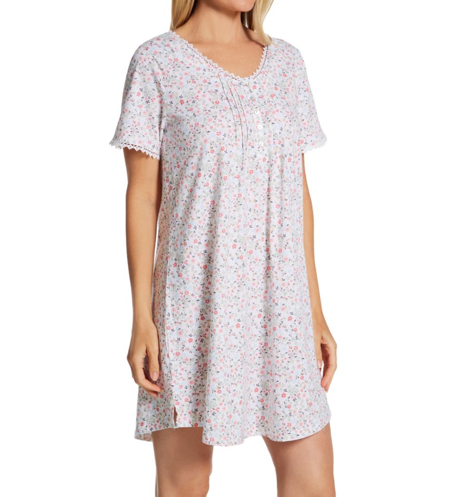 100% Cotton Short Nightshirt-fs