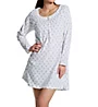 Carole Hochman 100% Cotton Jersey Short Long Sleeve Gown CH22652