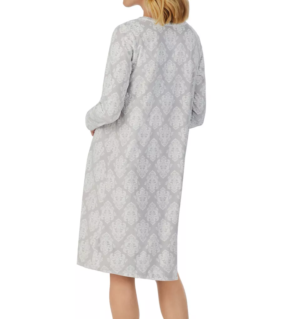 100% Fleece Waltz Long Sleeve Gown
