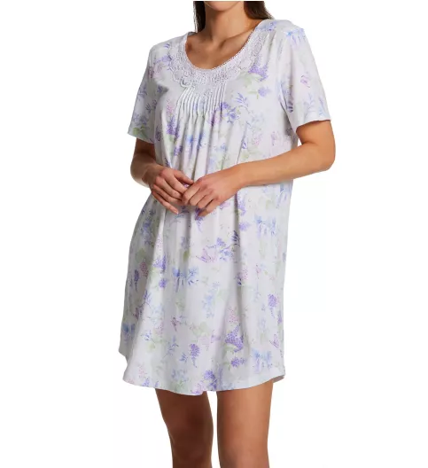 Carole Hochman Butterfly Garden 36 Short Sleeve Gown CH22656