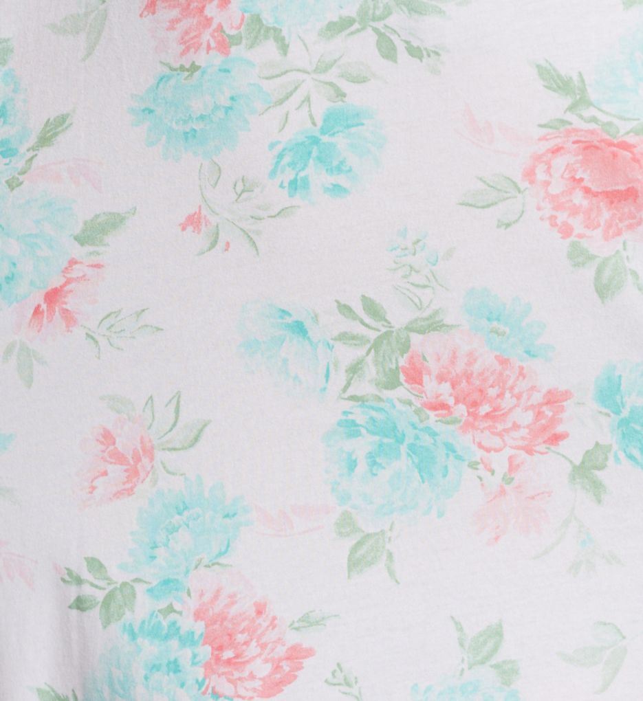 Carole Hochman 100% Cotton Jersey 38 Short Sleeve Short Gown CH22673 - Image 4