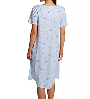 Butterfly Garden 42 Waltz Short Sleeve Gown Wild Floral XL