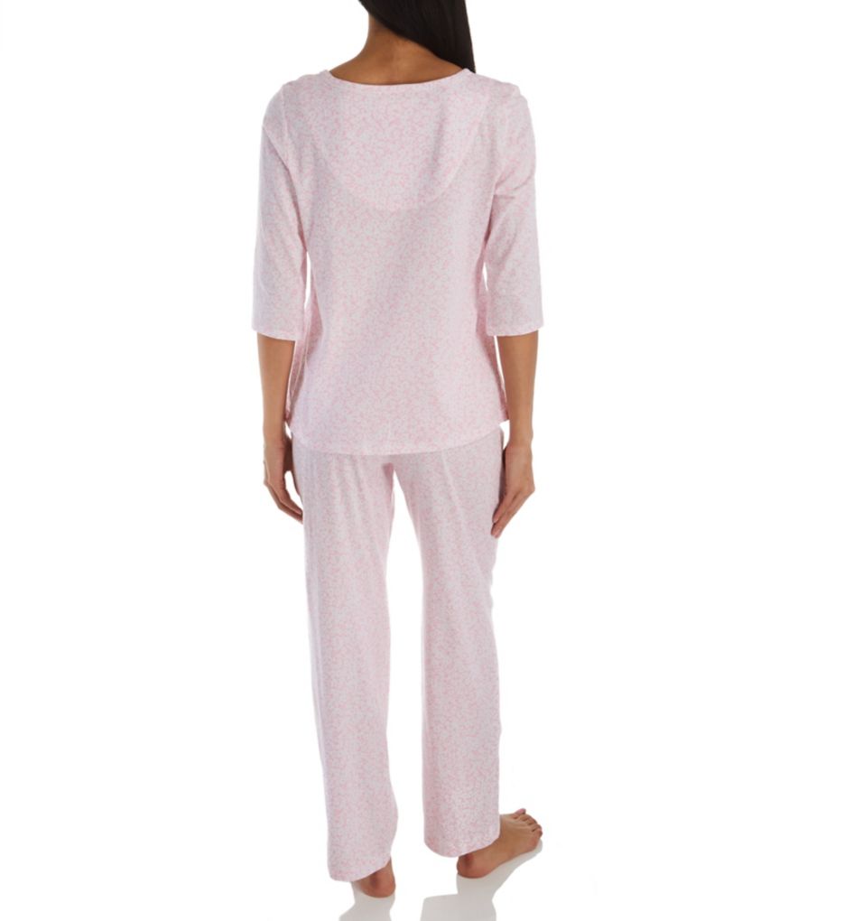 Pink Ditsy 3/4 Sleeve PJ Set