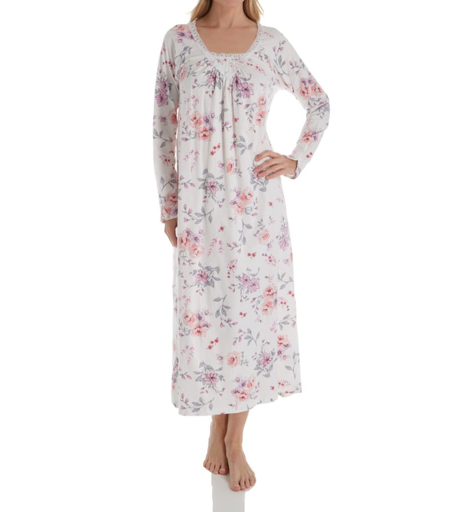 Rose Floral Long Gown-fs