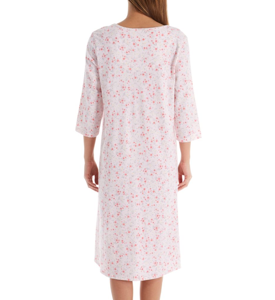 Blossom 3/4 Sleeve Cotton Waltz Gown