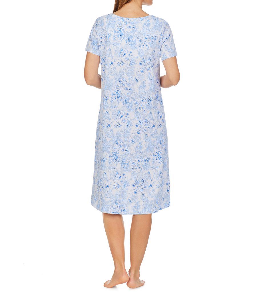 100% Cotton Short Sleeve Waltz Gown