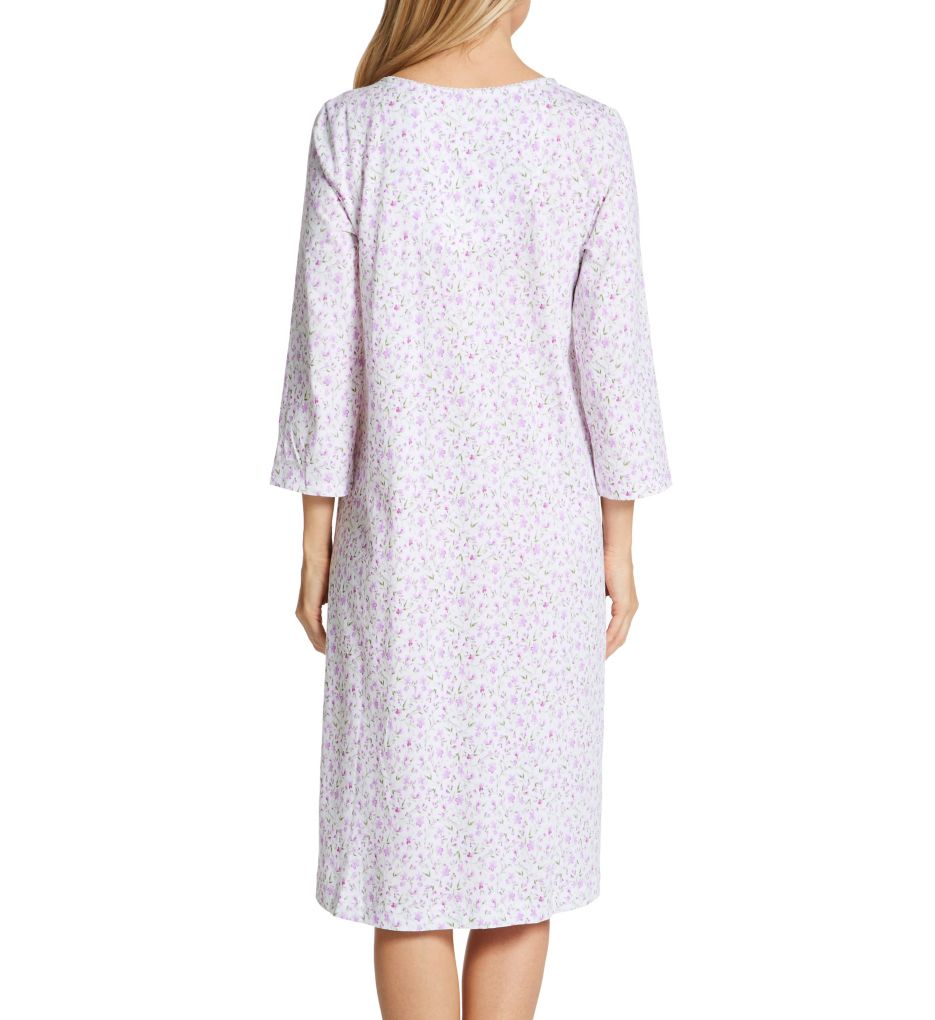100% Cotton Waltz 3/4 Sleeve Nightgown
