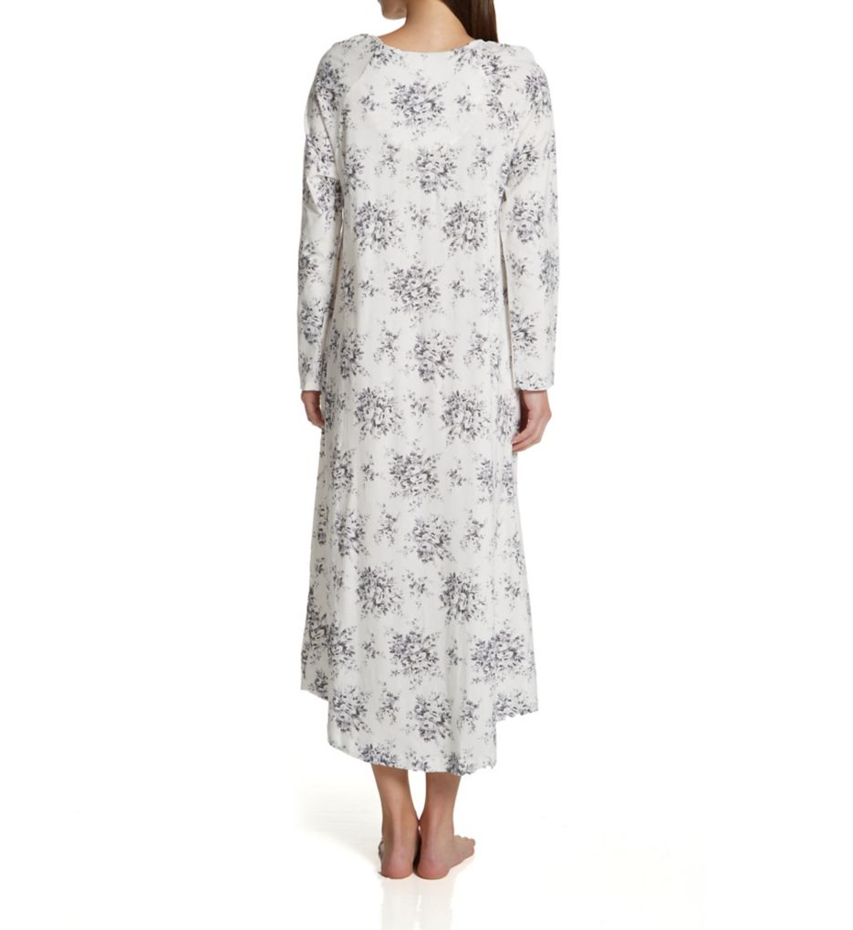 Jersey Knit Long Sleeve Nightgown-bs