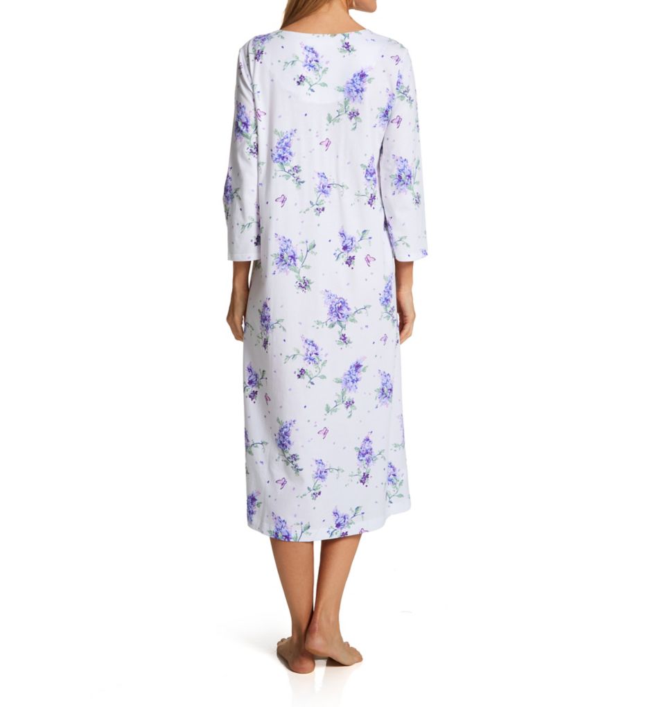 100% Cotton 3/4 Sleeve Waltz Nightgown-bs