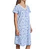 Carole Hochman 100% Cotton Blue Dream Short Sleeve Waltz Gown CH82401 - Image 1