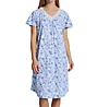Carole Hochman 100% Cotton Blue Dream Short Sleeve Waltz Gown CH82401
