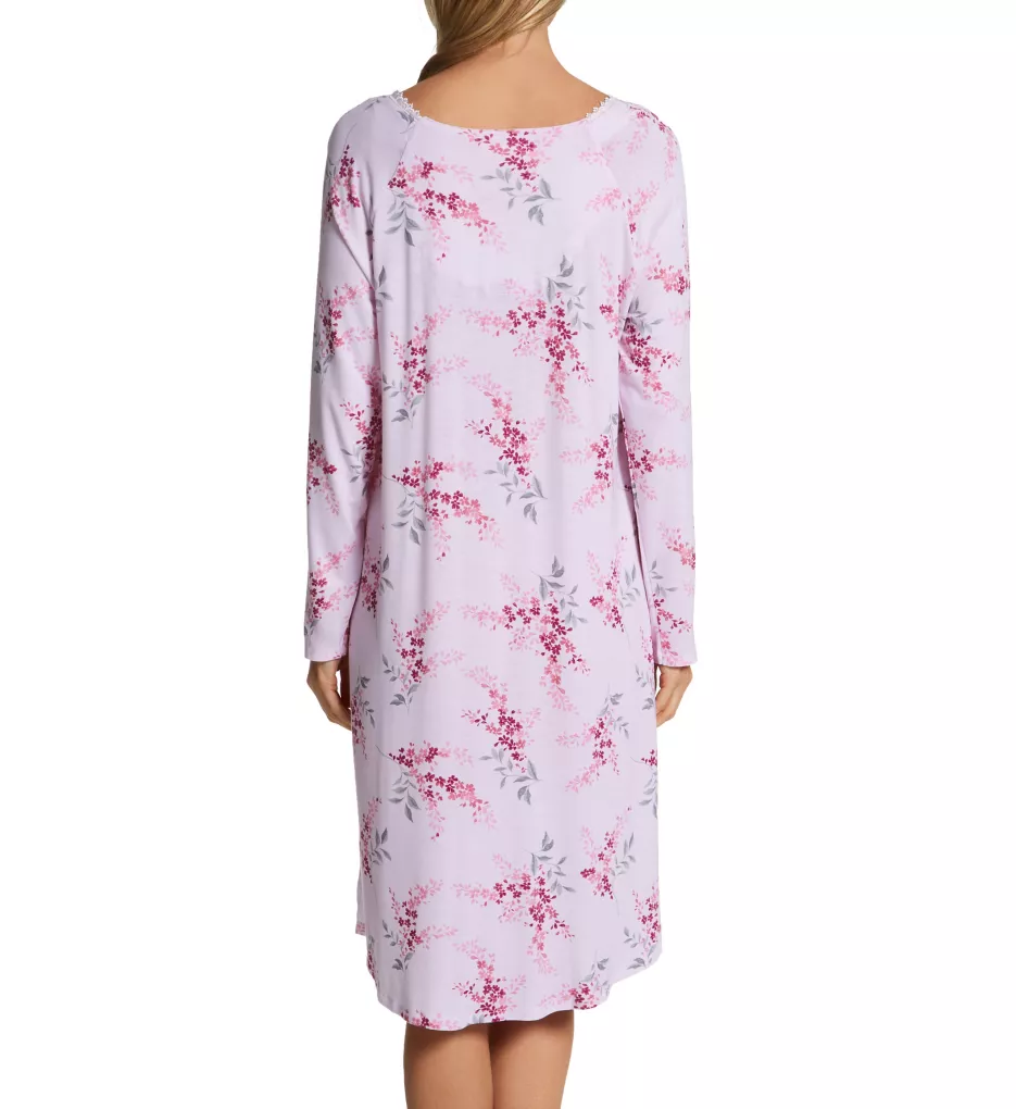 Long Sleeve 42 Inch Nightgown Fall Floral M
