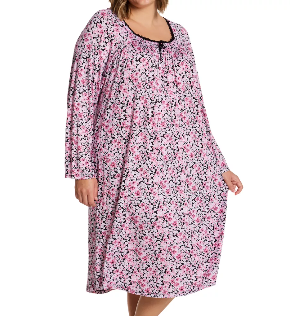 Carole Hochman Long Sleeve 42 Inch Nightgown CH82403 - Image 5
