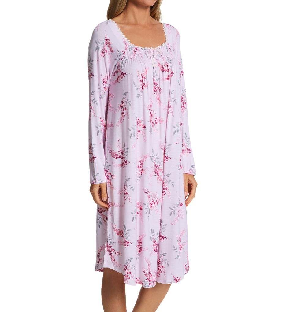 42 Inch Long Sleeve Nightgown-fs