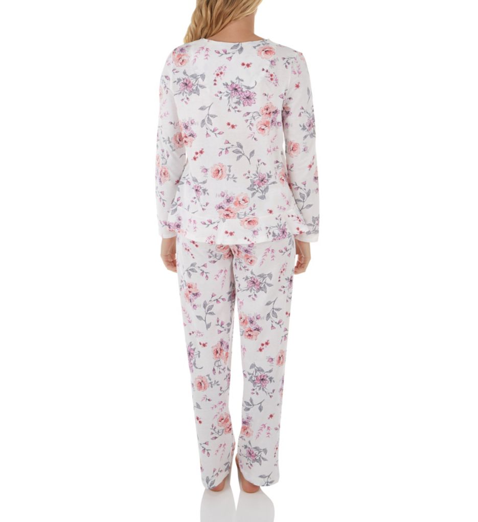 Rose Floral Long Sleeve and Long Pant PJ Set