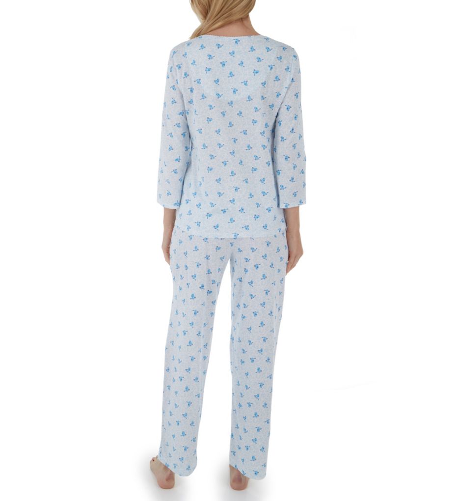 Spring Blue Bird Long PJ Set