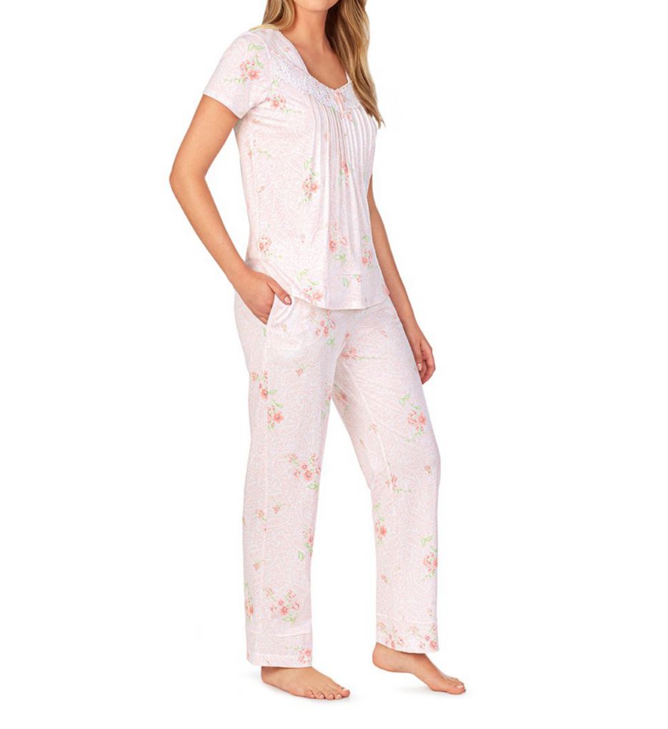 100% Cotton Short Sleeve PJ Set-acs