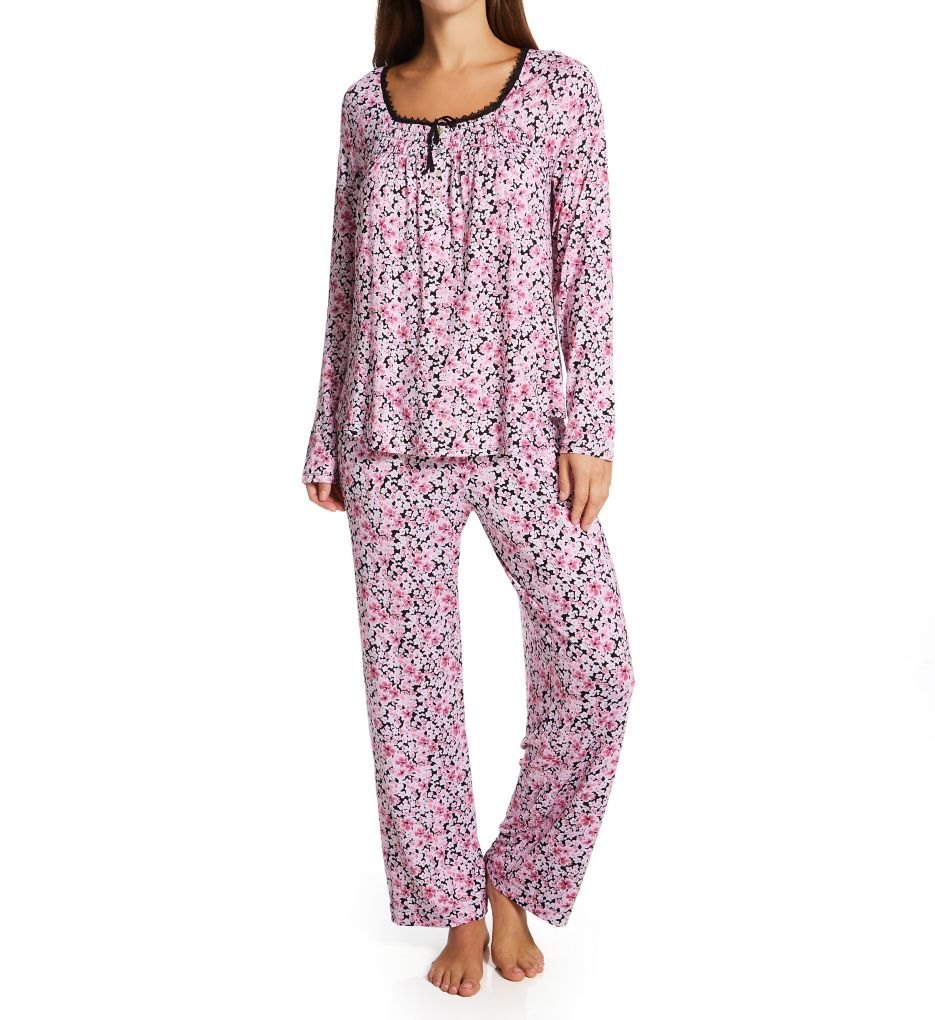 100% Cotton Long Sleeve Long Pant PJ Set-fs