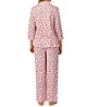 Carole Hochman 100% Cotton Knit 3/4 Sleeve Long PJ Set CH92602 - Image 2