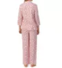 Carole Hochman 100% Cotton Knit 3/4 Sleeve Long PJ Set CH92602 - Image 2