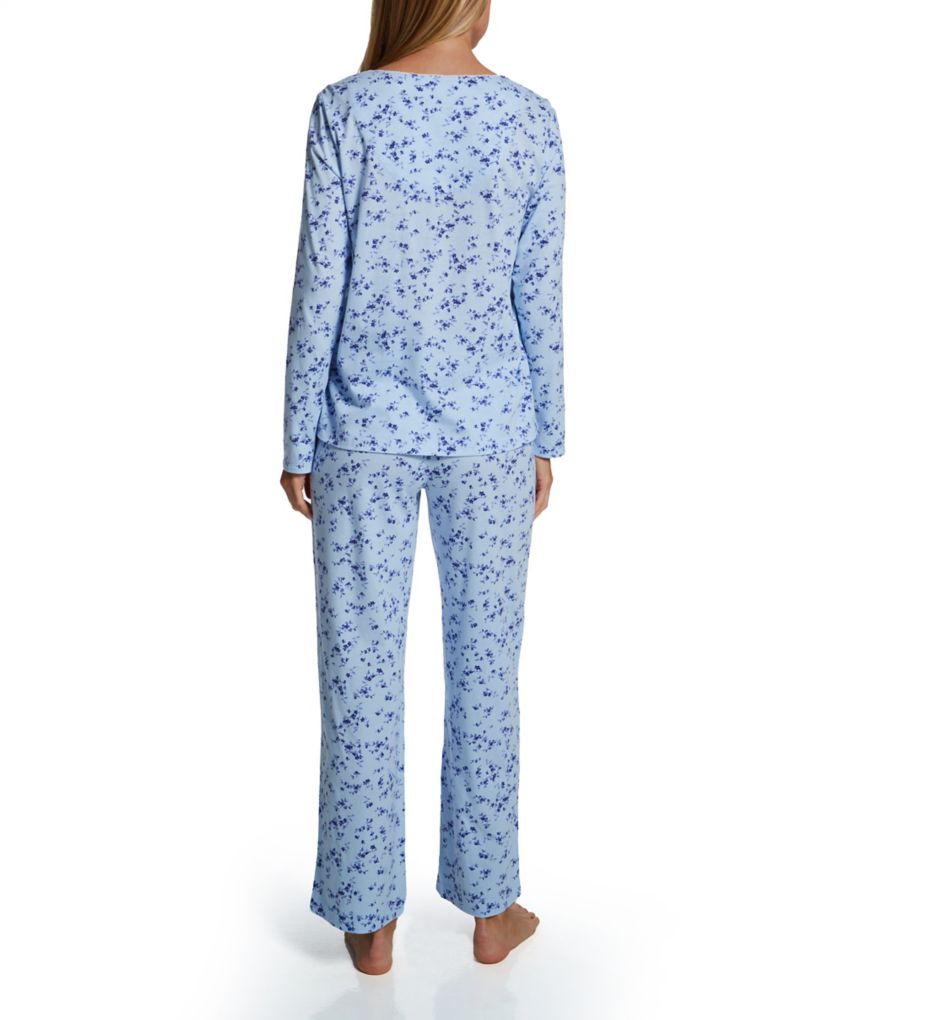 100% Cotton Jersey Long Sleeve PJ Set