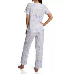 Butterfly Garden Short Sleeve Long PJ Set