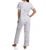 Carole Hochman Butterfly Garden Short Sleeve Long PJ Set CH92656 - Image 2