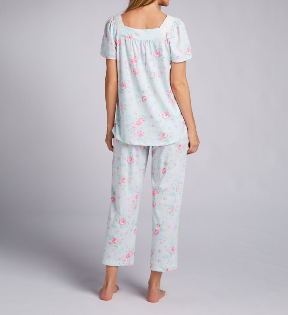 French Garden Flutter Sleeve Capri PJ Set-bs