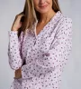 Carole Hochman 100% Cotton Knit Cardinal Rose PJ Set CH92664 - Image 4