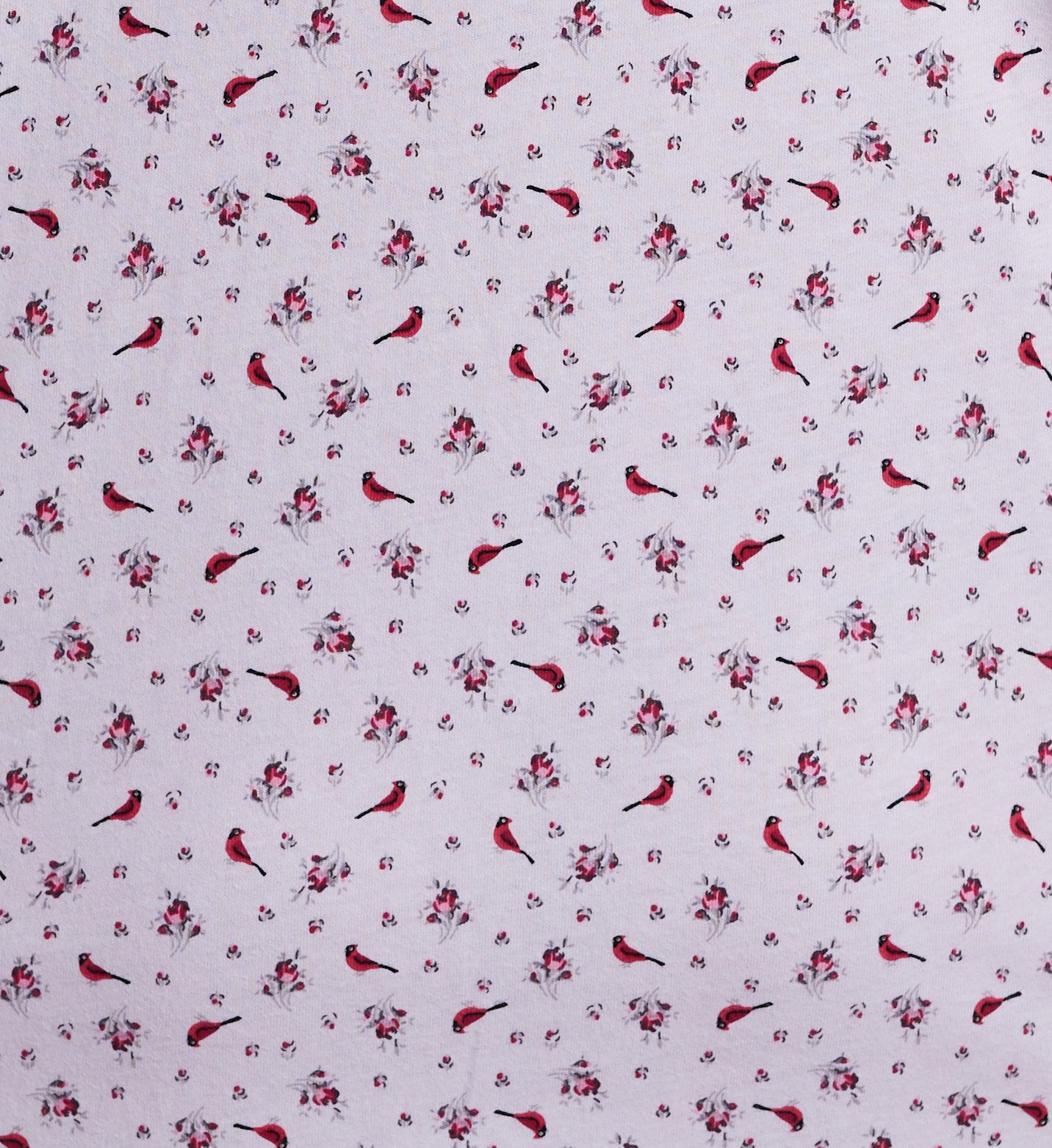 Carole Hochman 100% Cotton Knit Cardinal Rose PJ Set CH92664 - Image 5