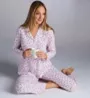 Carole Hochman 100% Cotton Knit Cardinal Rose PJ Set CH92664