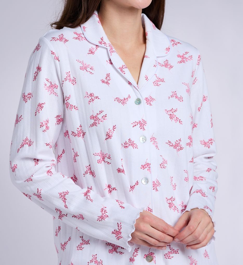 Carole Hochman Pointelle Long Pajama Set CH92666 - Image 3