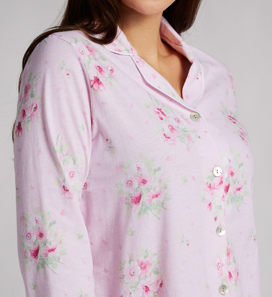 Carole Hochman 100% Cotton 3/4 Sleeve Long PJ Set CH92670 - Image 3