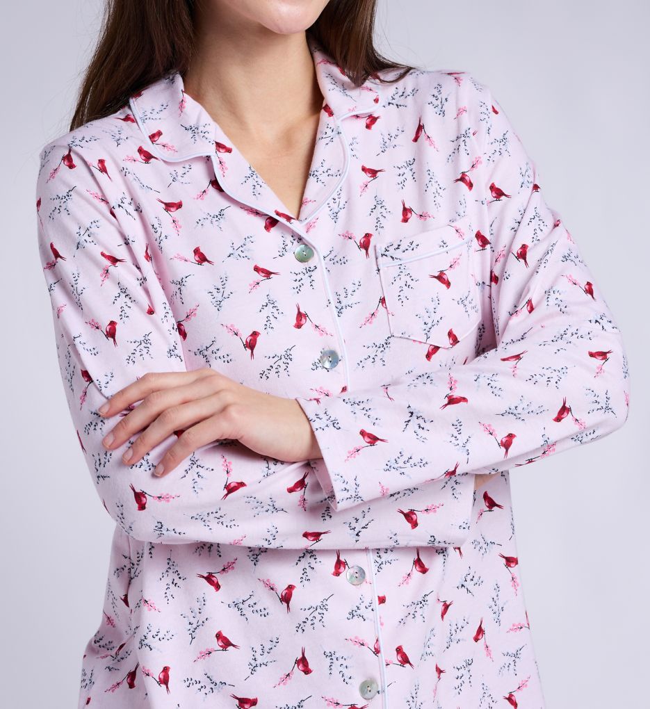 Carole Hochman Cotton Long Sleeve Pajama Set CH92679 - Image 3