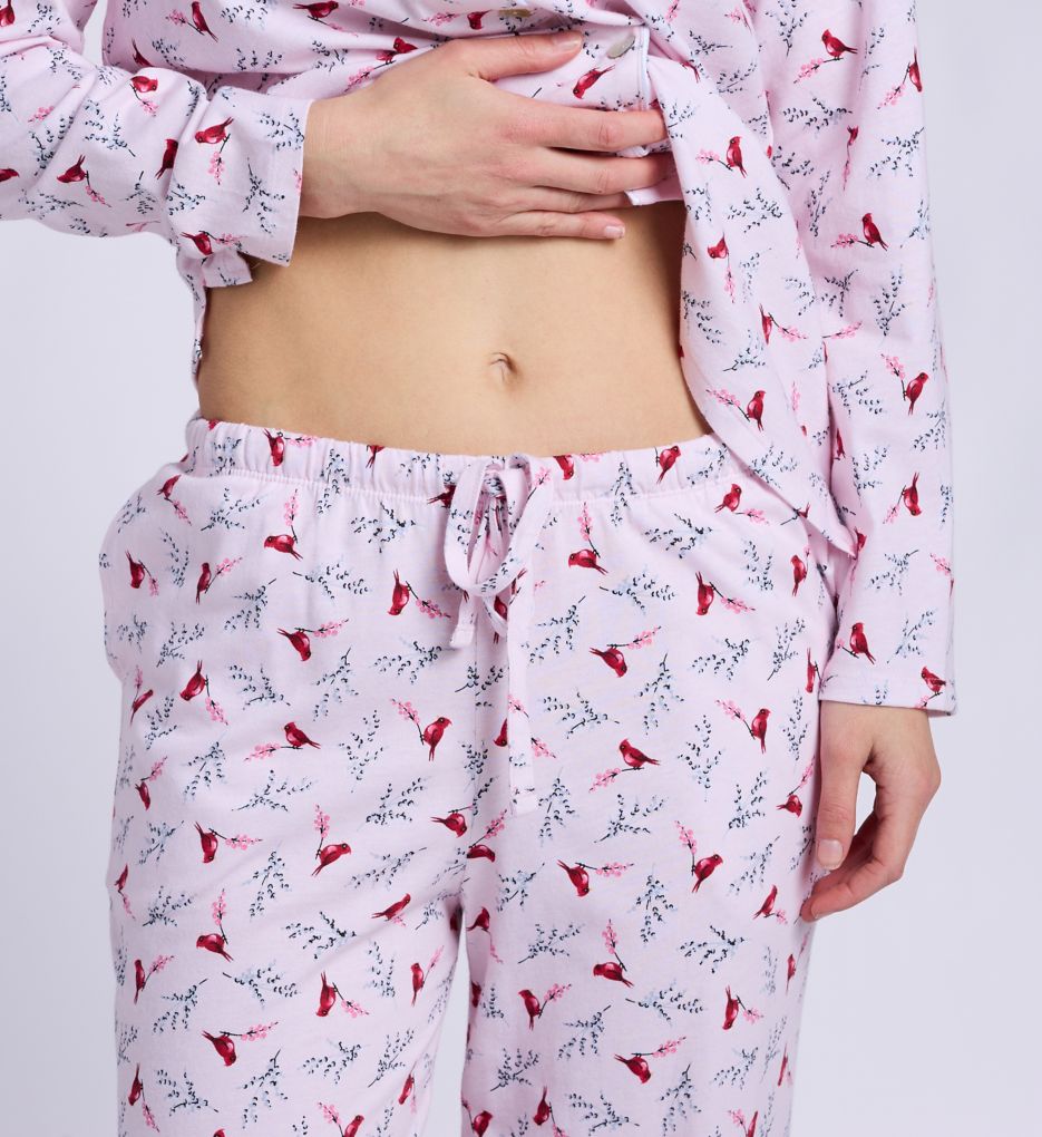 Carole Hochman Cotton Long Sleeve Pajama Set CH92679 - Image 4