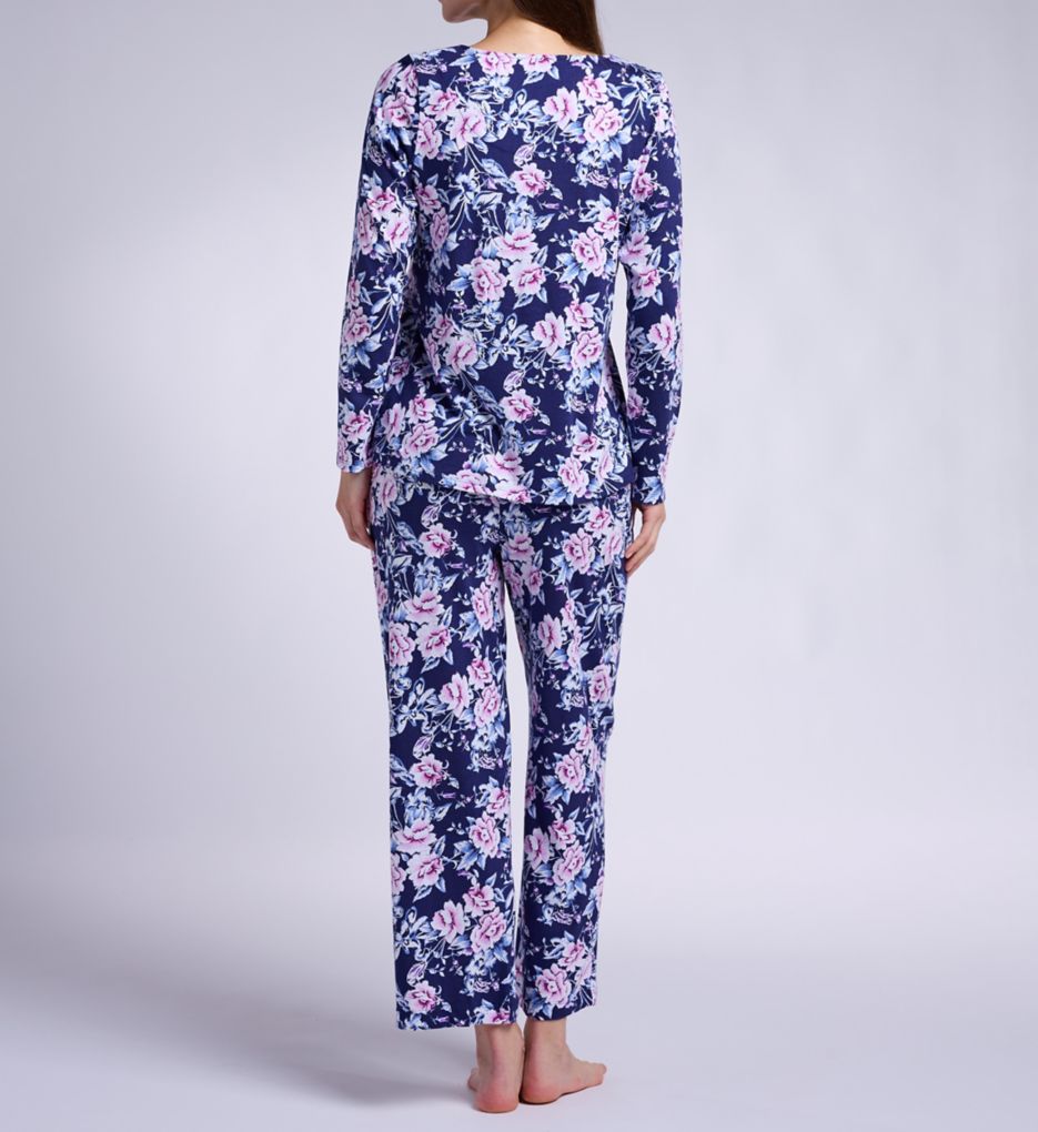 Carole Hochman Cotton Knit Long Pajama Set CH92680 - Image 2