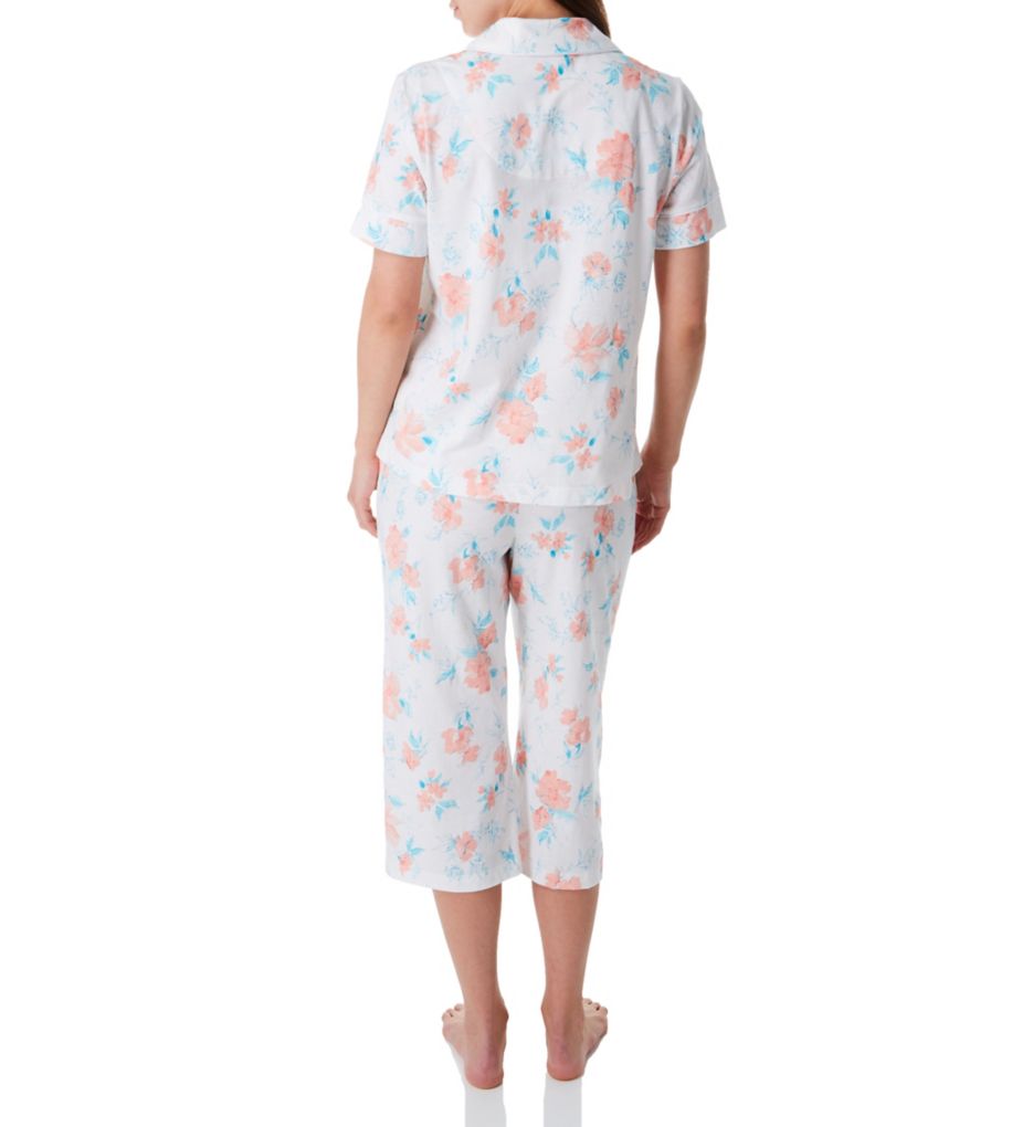 Aqua Leaf Capri PJ Set