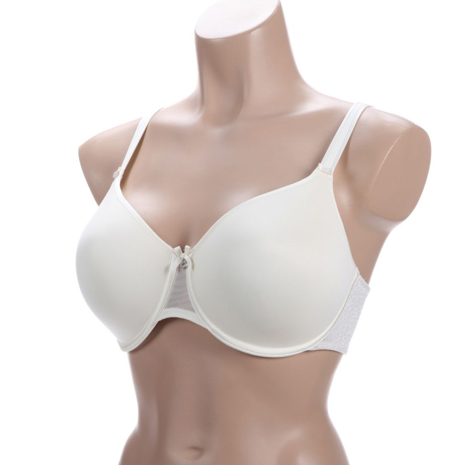 Chantelle Solace push-up balconette bh met uitneembre padding • Gebroken  wit •
