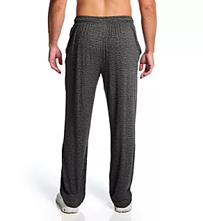 Soft Stretch Knit Pant Charcoal Heather L