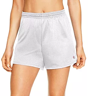 Authentic 4 Inch Mesh Short White L