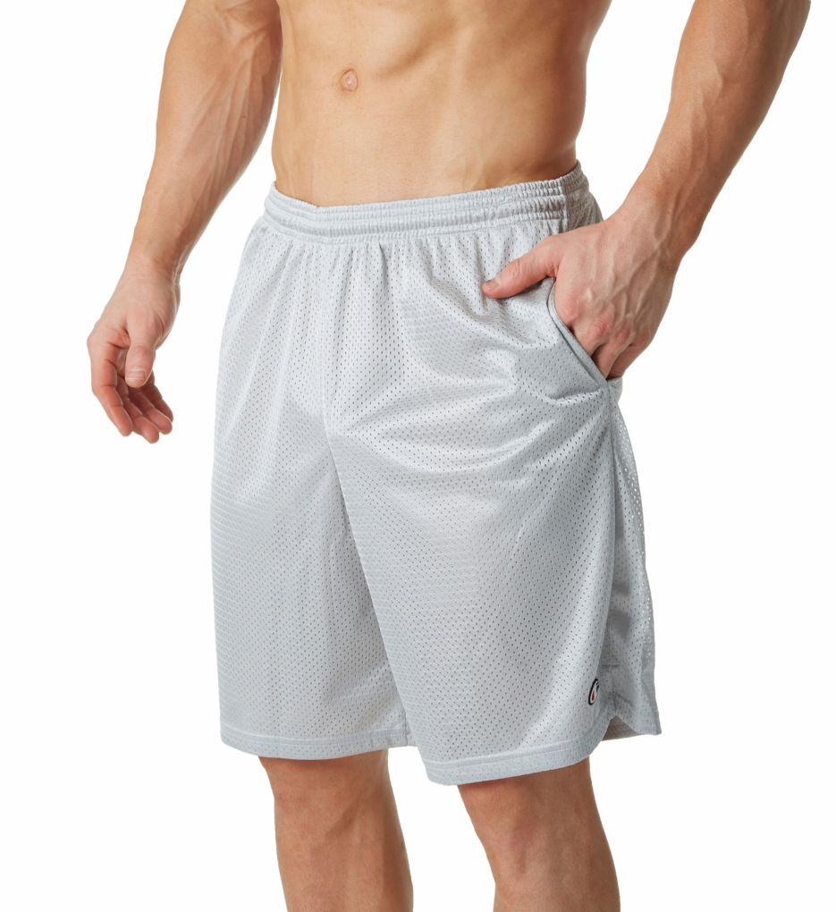 Champion long mesh shorts best sale with pockets