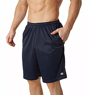 Long Mesh Short with Pockets Navy Blue 2XL