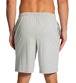 Authentic Cotton Jersey 9 Inch Short with Pockets Oxford Grey 2XL