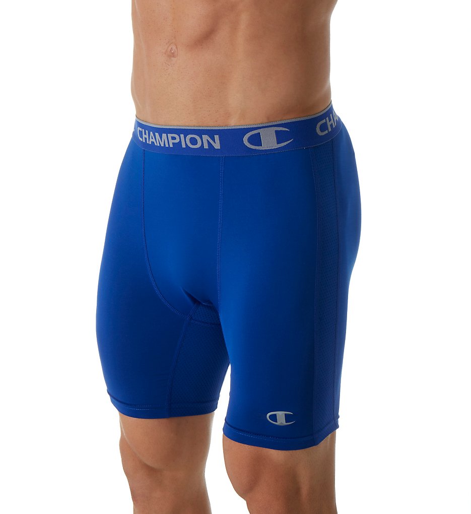 Champion 87294 Powertrain PowerFlex Quick Dry Compression Short (Surf the Web)