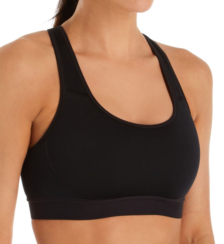 Champion Women's The Absolute Workout Double Dry Sports Bra, Black