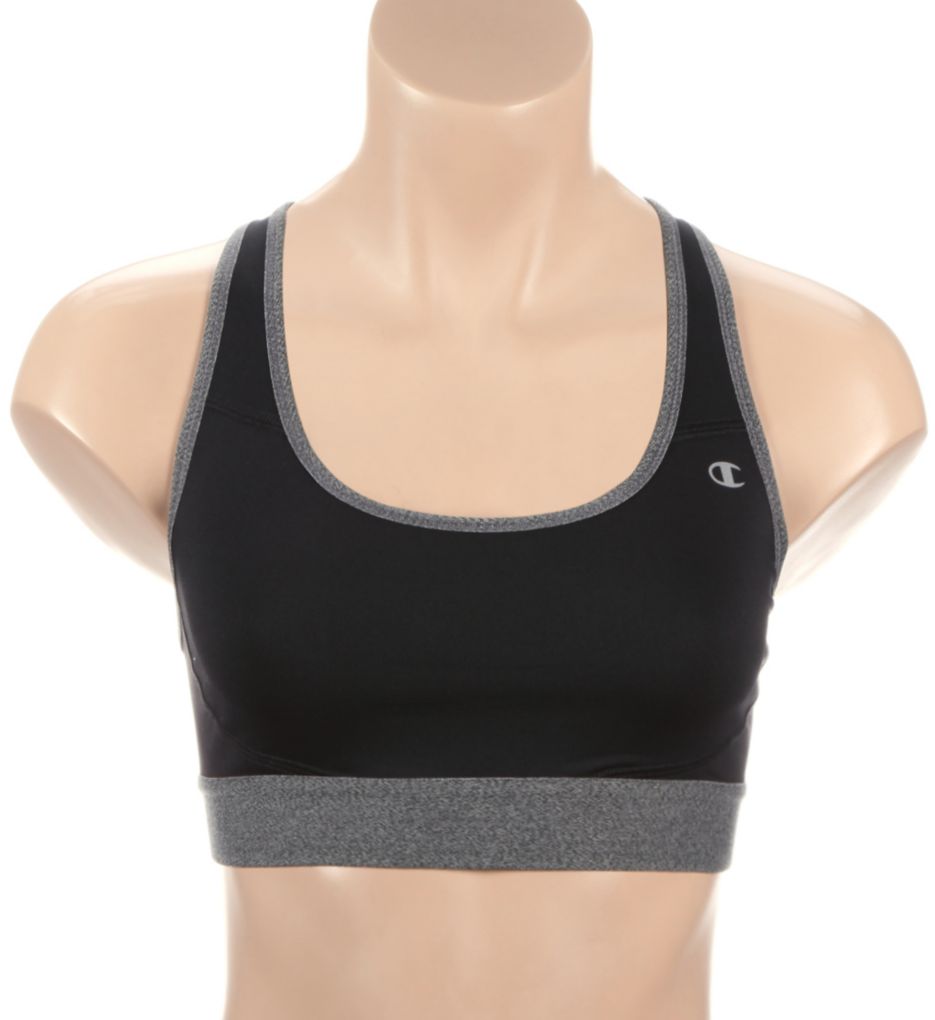 The Absolute Workout Double Dry Sports Bra Black XS by Champion