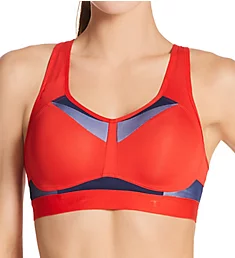 Motion Control Underwire Sports Bra Red Flame 34C