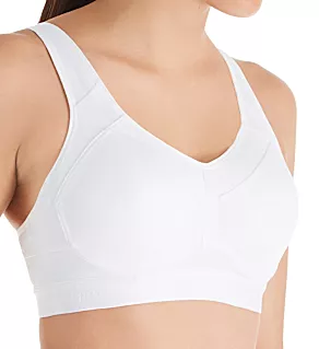 Motion Control Underwire Sports Bra White 42B