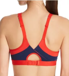 Motion Control Underwire Sports Bra Red Flame 34C