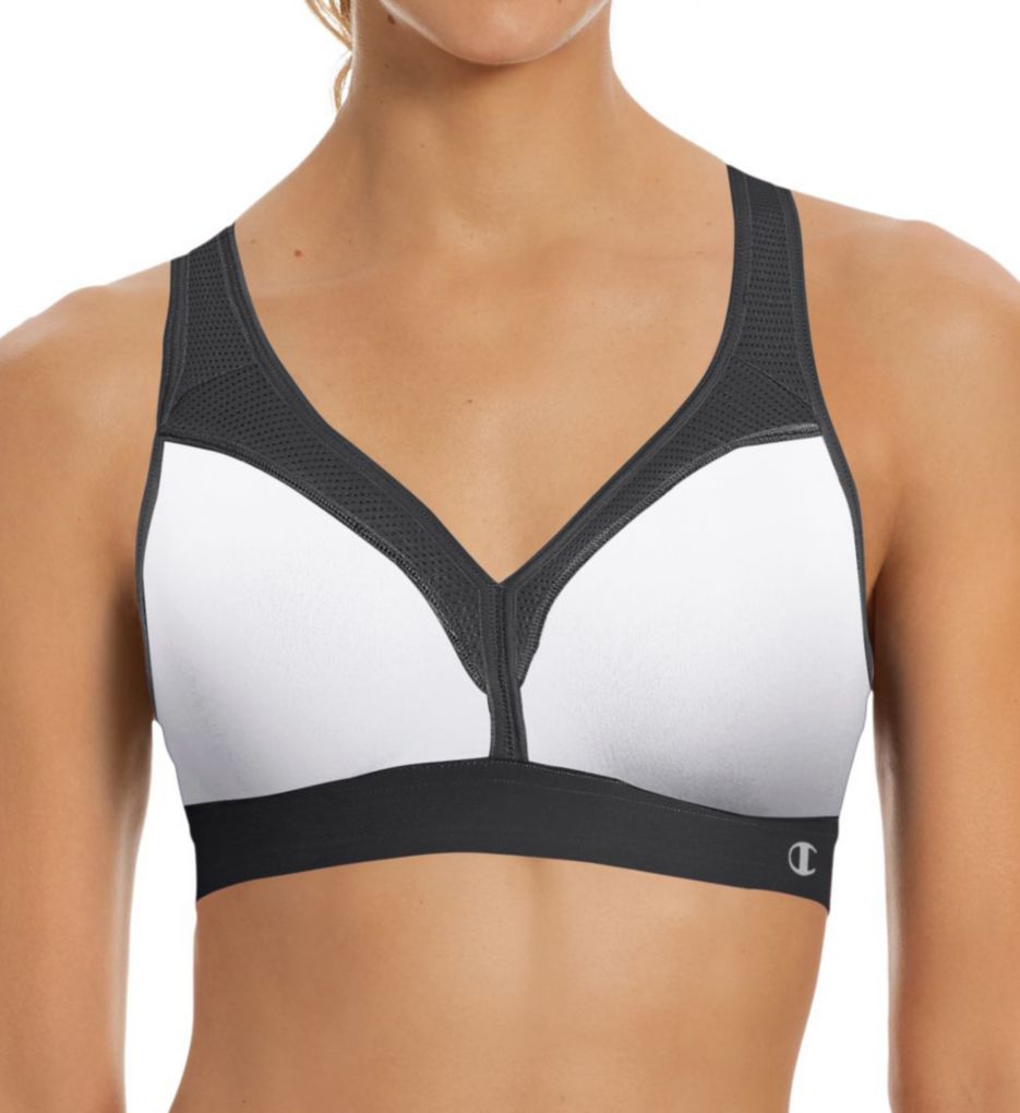 v neck sports bra